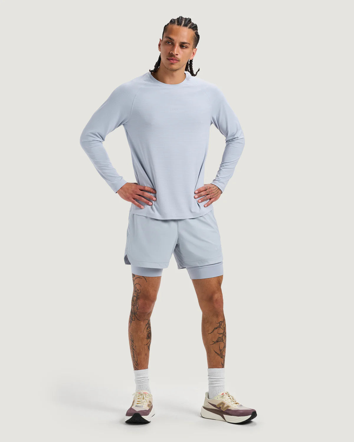 Essentials Long Sleeve Athletic Fitted Tee